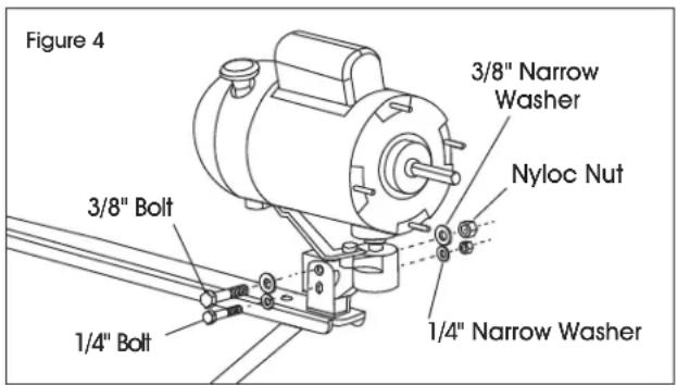 Uline H-7098 - INSTALLING FAN ON WALL MOUNT BRACKET - 1