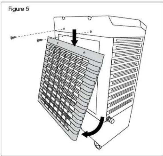 Uline H-11188 - BACK PANEL REMOVAL - 1