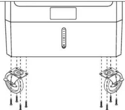 Uline H-11188 - CASTER INSTALLATION - 3