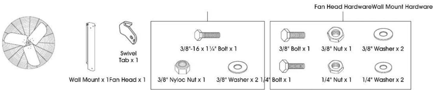 Uline H-7096 - PARTS - 1