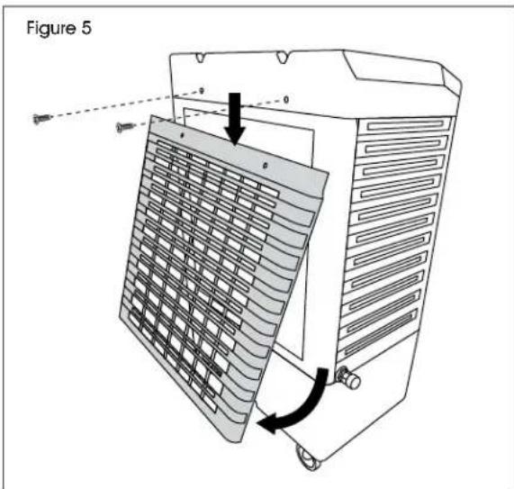 Uline H-11721 - BACK PANEL REMOVAL - 1