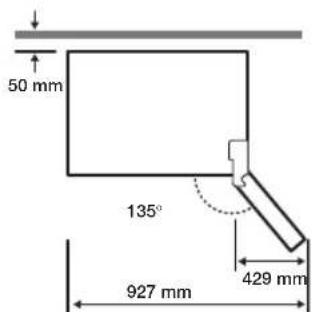 SAMSUNG RR21J3146VL - Escolher o melhor local para o frigorífico - 2