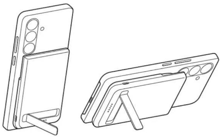 SAMSUNG EB-U2500 - Verwendung der Halterung - 3