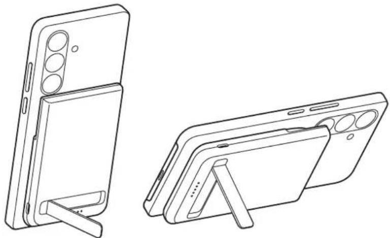 SAMSUNG EB-U2500 - Использование подставки - 3