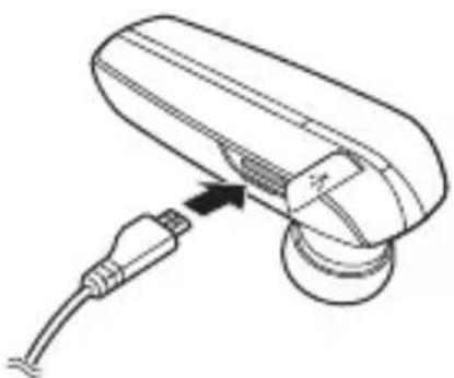 SAMSUNG HM6000 - De headset opladen - 2