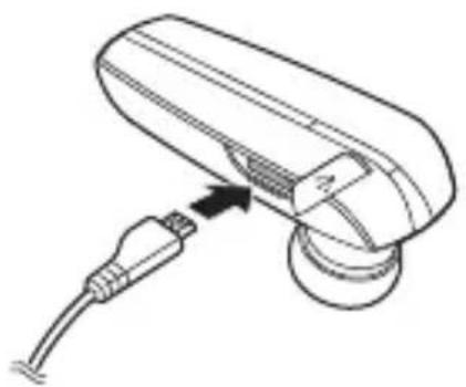 SAMSUNG HM6000 - Charging the headset - 2