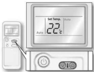 Set Temp. Auto 22°C Auto