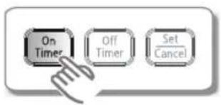 On Timer Off Timer Set Cancel