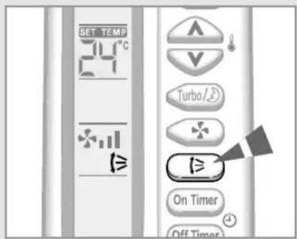 SAMSUNG SH24ZS6A - Régler le flux d'air vertical - 1