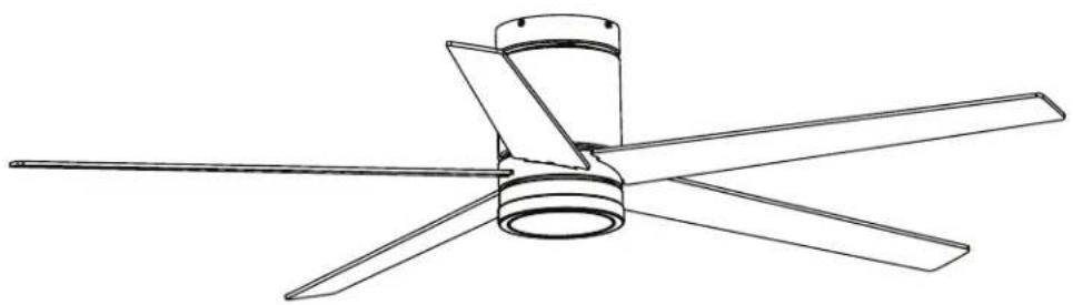 HONEYWELL Graceshire 53053 - Graceshire Ceiling Fan - 1