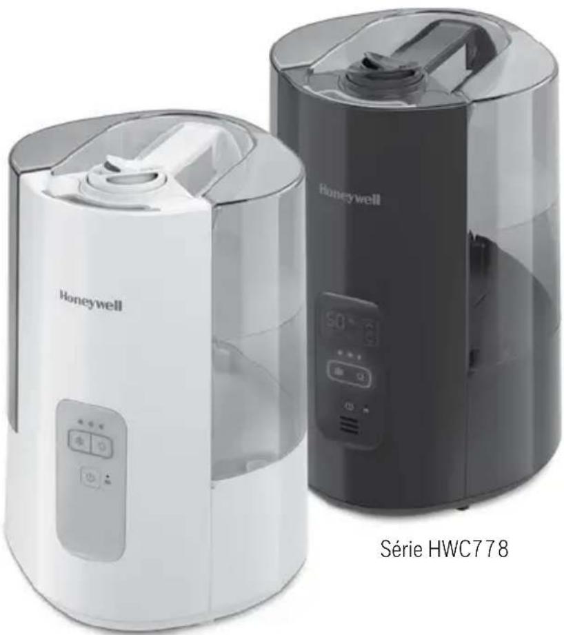 HONEYWELL Dual Comfort HWC775W - Humidificateur à vapeur froide et tiède - 1