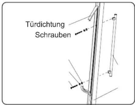 Sommertal SC1000 - Öffnen und reinigen Sie den Kühlschrank - 1