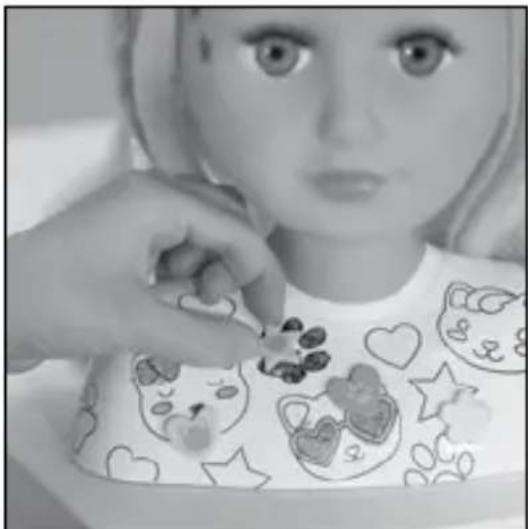 BABY born Styling Head 836033 - It may no longer be possible to completely remove the ink after 12 hours at the latest! - 3