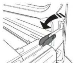 INDESIT IO 235H B - RIMOZIONE E MONTAGGIO DELLA PORTA - 1