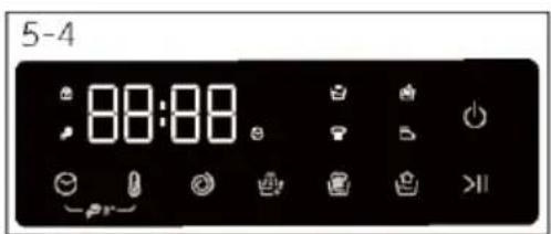 CANDY GD 48SB8BC-S - Selector de programas - 1