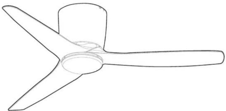 HONEYWELL Lynton 53060 - Ventilador de techo Lynton - 1
