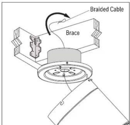 HONEYWELL Graceshire 53052 - SECONDARY HANGING SYSTEM INSTRUCTIONS - 1