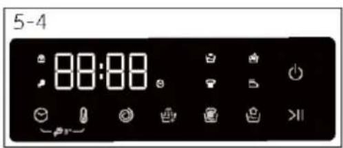CANDY GD 410B9BC-S - Selettore del programma - 1