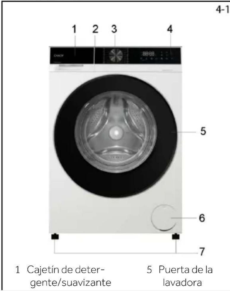 CANDY GD 410B9C-S - Imagen del aparato - 1