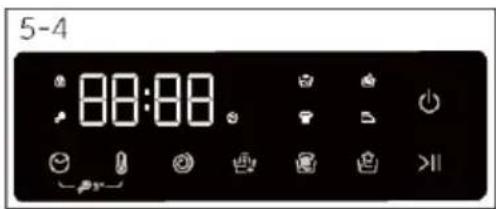 CANDY GD 410B9C-S - Seletor de programas - 1