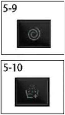 CANDY GD 4109C-S - Touche de fonction - 4