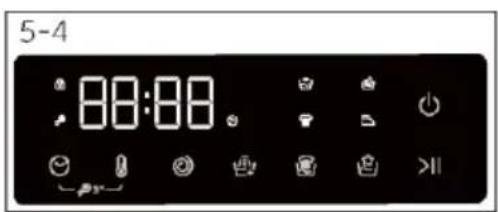 CANDY GD 4109C-S - Seletor de programas - 1