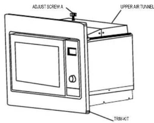 ADJUST SCREW A UPPER AIR TUNNEL TRIM-KIT