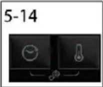 CANDY GD 410B9B-S - Touche de fonction - 2