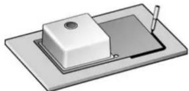 TEKA Nova 60 L-TG 1C 1E - Ouverture du PLAN de travail pour l'encastrement de l'évier. - 1