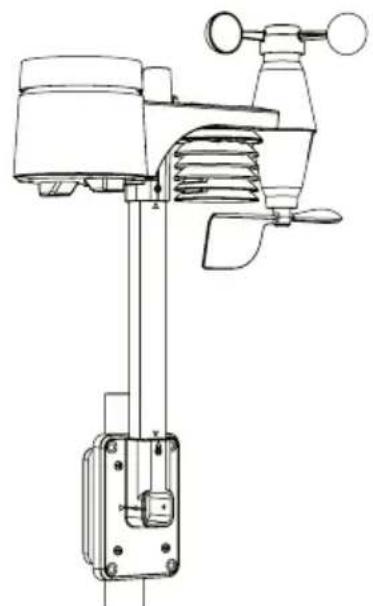 BRESSER Comfort Weather Center 7in1 7803300 - Linee guida per il montaggio - 1