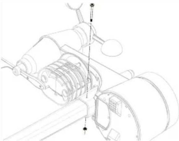 BRESSER Comfort Weather Center 7in1 7803300 - Assemblaggio del supporto e del palo - 2