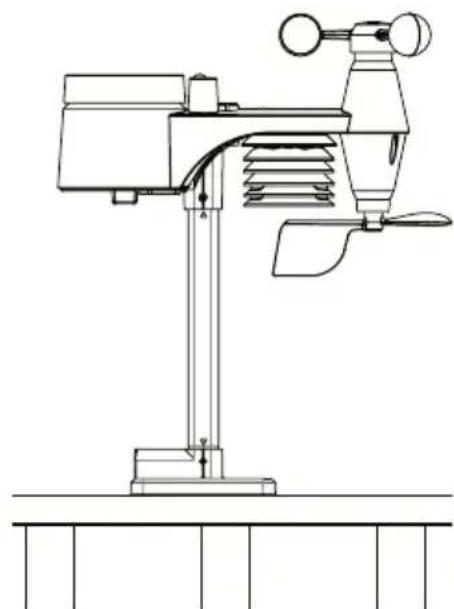 BRESSER Comfort Weather Center 7in1 7803300 - Directives de montage - 2