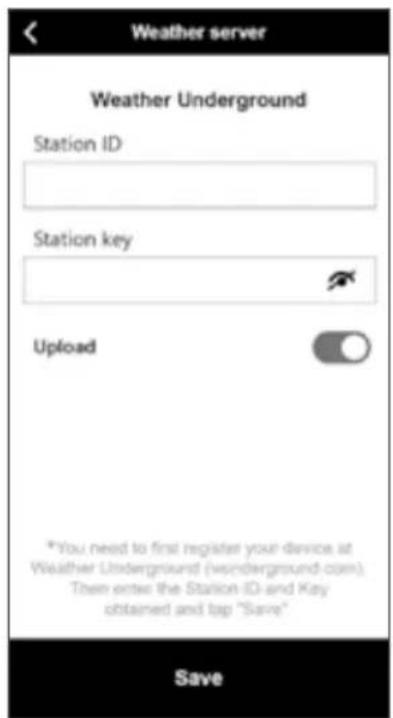 BRESSER Comfort Weather Center 7in1 7803300 - Weather server setting - 3