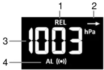 BRESSER Comfort Weather Center 7in1 7803300 - Barometric pressure - 1