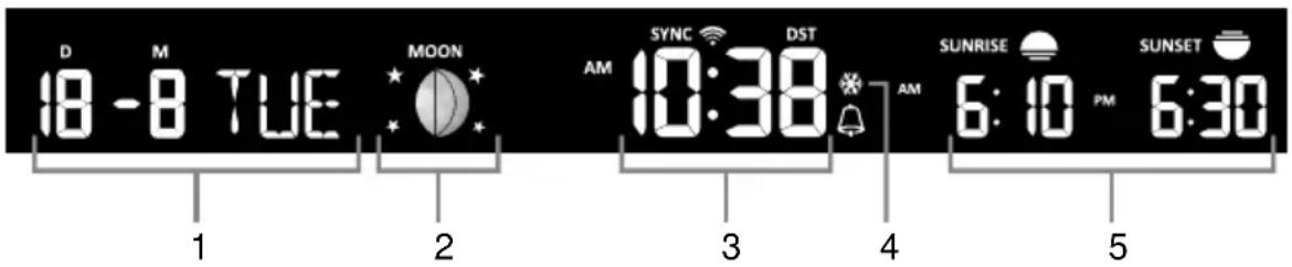 BRESSER Comfort Weather Center 7in1 7803300 - Time and date - 1