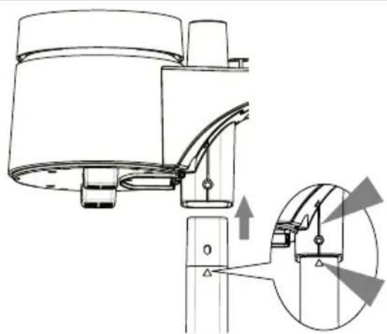 BRESSER Comfort Weather Center 7in1 7803300 - Assembly the stand and pole - 1