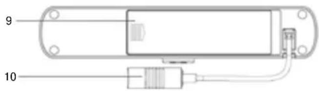 BRESSER Comfort Weather Center 7in1 7803300 - Tasti della console di visualizzazione - 2
