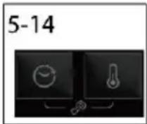 CANDY GD 411BL10-S - Touche de fonction - 2