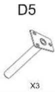 NeoMounts NMPRO-S1 - Parts list (NMPRO-M33) - 9
