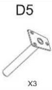 NeoMounts NMPRO-S1 - Parts list (NMPRO-M32) - 5