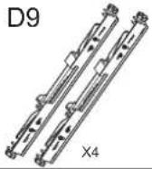 NeoMounts NMPRO-S1 - Parts list (NMPRO-M22) - 9