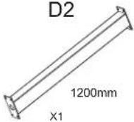 NeoMounts NMPRO-S1 - Parts list (NMPRO-M22) - 2