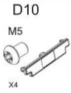 NeoMounts NMPRO-S1 - Parts list (NMPRO-M32) - 10