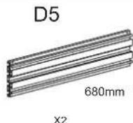 NeoMounts NMPRO-S1 - Parts list (NMPRO-S12) - 5