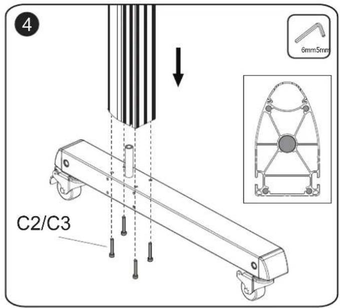 NeoMounts NMPRO-S1 - Installation - 4