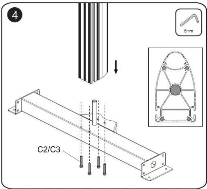 NeoMounts NMPRO-S1 - Installation - 4