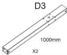 NeoMounts NMPRO-S1 - Parts list (NMPRO-M33) - 7