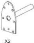 NeoMounts NMPRO-S1 - Parts list (NMPRO-S22) - 3