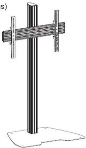 NeoMounts NMPRO-S1 - Section(2) With Floor Plate - 1