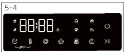 CANDY GD 48SB8C-S - Selector de programas - 1